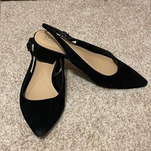 Pointed Slip On Heels